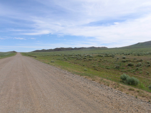 NF/CR 801, Northbound on the GDMBR, Wyoming.